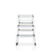 SOLID IV | Foldable ladder - 3 steps - Folding Ladder Aluminium