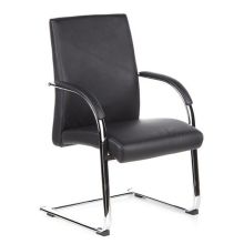 BAROLO V - Cantilever chair Black