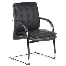 VILLA V - Cantilever chair Black