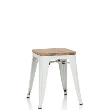 VANTAGGIO W - Bistro stool White