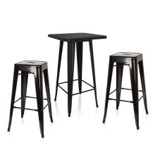 Vantaggio Set - Bar Stool Black