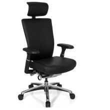 NOVA | Leather - Professional Office Chair Black
