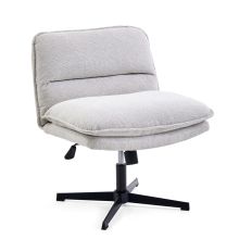 Criss-Cross 20 - Lounge Chair Light Grey