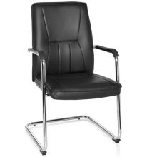 TILA V - Cantilever chair Black