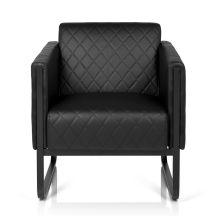 ARUBA BLACK | 1- Seater - Upholstered armchair Black