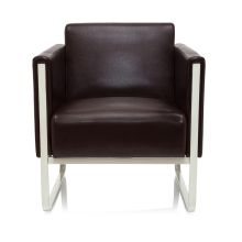 ARUBA | 1- Seater - Upholstered armchair Brown