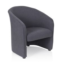 SAN JUAN | 1- Seater - Upholstered armchair Dark gray
