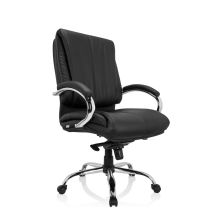 XXL H 100 | Synthetic Leather - XXL Swivel Chair Black