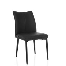 VISETO - Dining chair Black