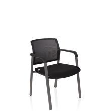 MEET - Four-legged chair Black