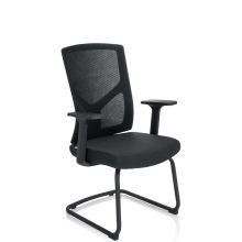 BRETON V B - Cantilever chair Black