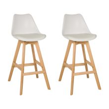 SCANDI HIGH 2 pack - Bar stool White