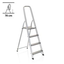 SOLID II | Folding ladder- 4 Steps - Folding Ladder Aluminium