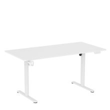 Worktime | 160x80 - Electronic height-adjustable desk White