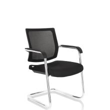 LEVIA V - Cantilever chair Black