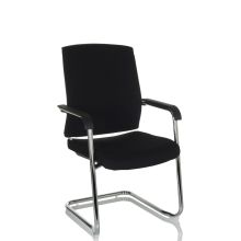 LEVIA VP - Cantilever chair Black