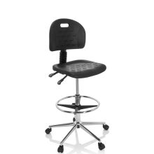 TOP WORK 23 I - Counter chair Black