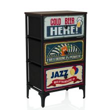 AMERIKO S - Chest of drawers Motif
