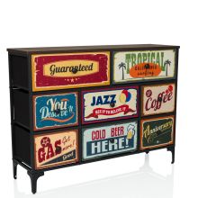 AMERIKO B - Chest of drawers Motif