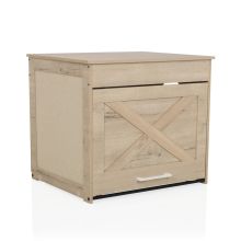 KITTY PAWBOX 1 - Cat house Oak