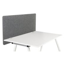 FLEXMIUT 3D | 120 cm - Table partition Grey