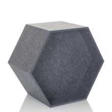 FLEXMIUT STORE B | (H x W) 54.5 x 62.5 cm - Partition wall Grey