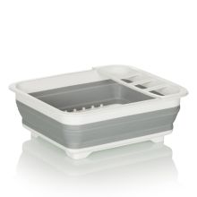 CLEAN SIL - Folding container Grey / White