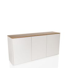 KELO S - Sideboard White/Oak