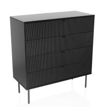 KARBY K - Chest of drawers Black