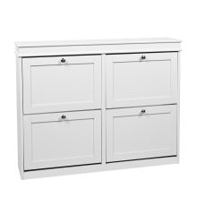 Estha 40 - Shoe Cabinet White