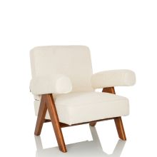 POOLY - Lounge Chair White
