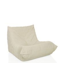 Sitzolo | corduroy - Lounge Chair Beige