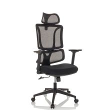 ERGOMY | Fabric / Mesh | Frame: White - Home Office Chair