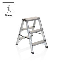 SOLID | Foldable ladder - 3 steps - Folding Ladder 
